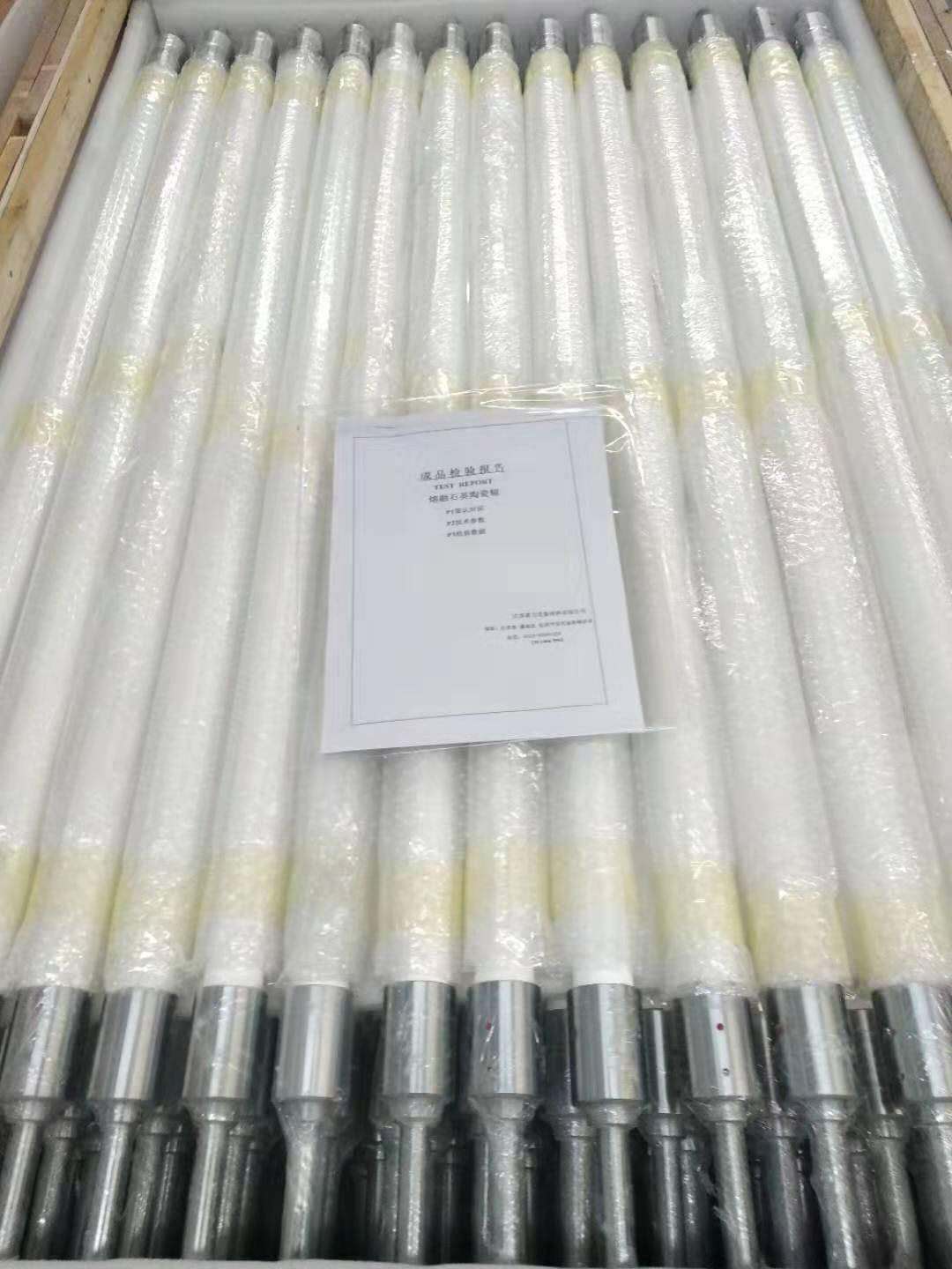 福州玻璃鋼化爐用石英陶瓷輥道